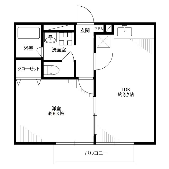 千葉県：アムール Cageの賃貸物件画像