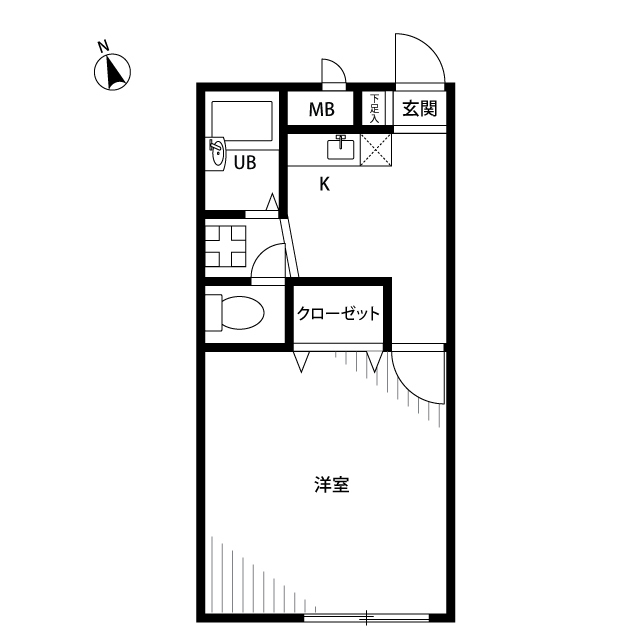 北海道：アムール Copineの賃貸物件画像