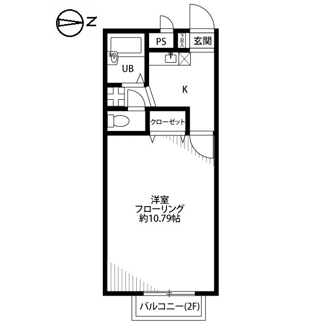 東京都：アムール 中原の賃貸物件画像