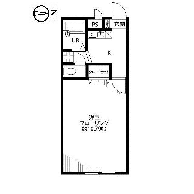 東京都：アムール 中原の賃貸物件画像