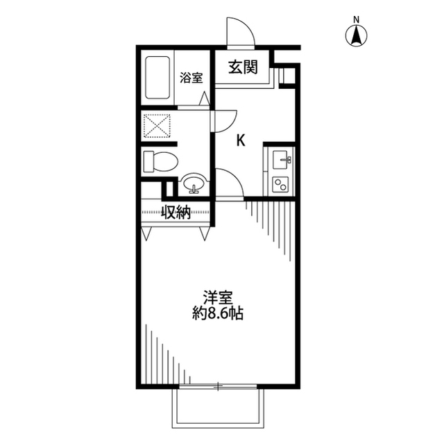 東京都：アムール 七国の賃貸物件画像