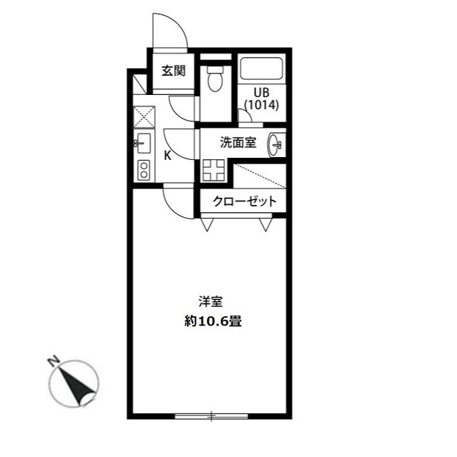 北海道：アムール 柳川の賃貸物件画像