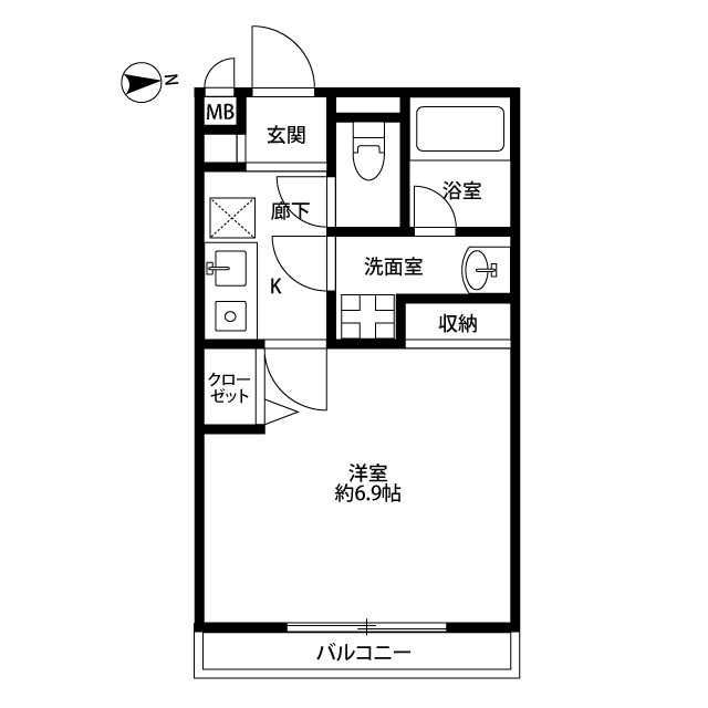 北海道：アムール KURITAの賃貸物件画像