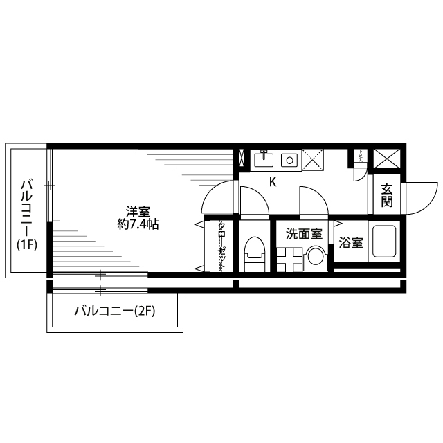 北海道：アムール アザレの賃貸物件画像