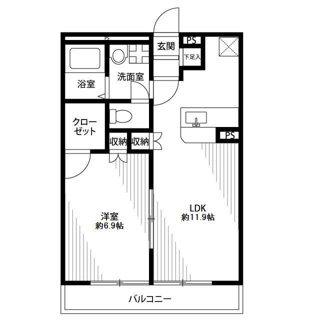 埼玉県：アムール Riroの賃貸物件画像