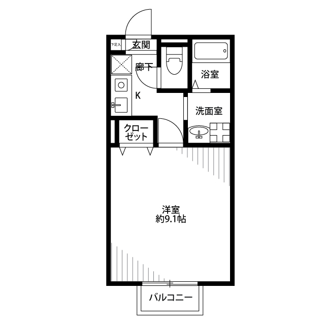 北海道：アムール ならし野の賃貸物件画像