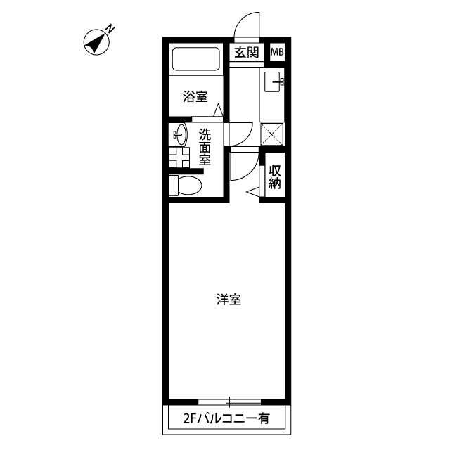 東京都：アムール 山﨑の賃貸物件画像