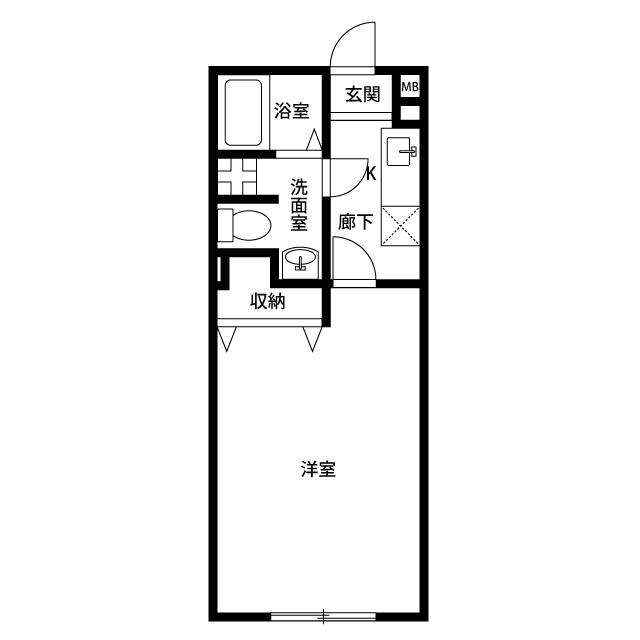 東京都：アムール 山﨑の賃貸物件画像
