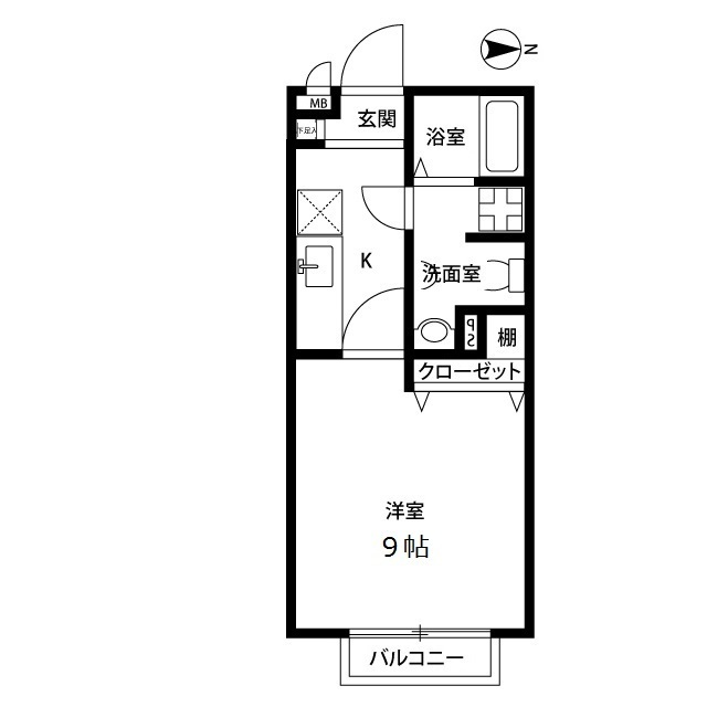 東京都：アムール MOTOMACHIの賃貸物件画像
