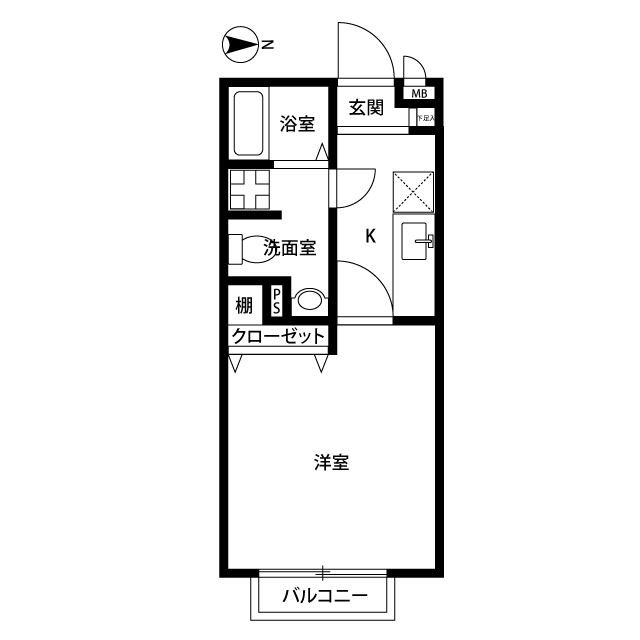 東京都：アムール MOTOMACHIの賃貸物件画像