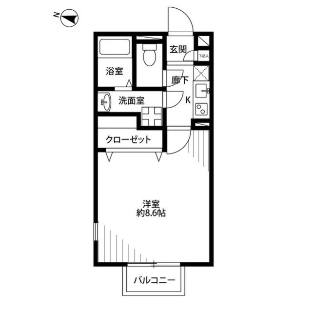 千葉県：アムール ピジョンの賃貸物件画像