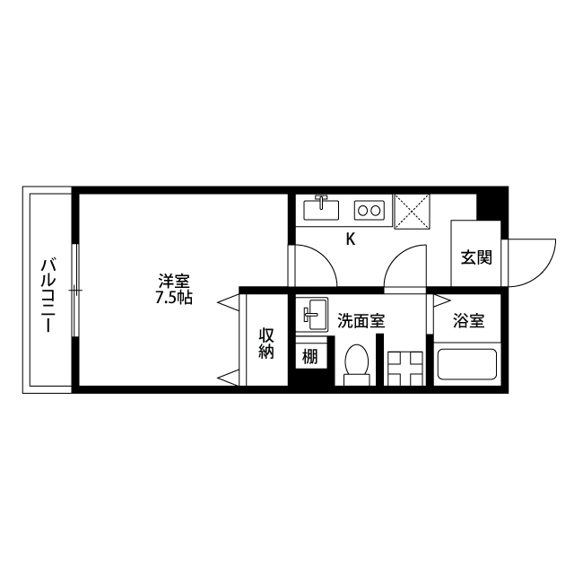 神奈川県：アムール スフレの賃貸物件画像