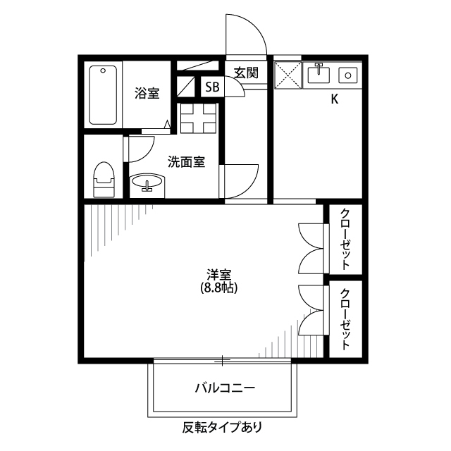 北海道：アムール SazemⅡの賃貸物件画像