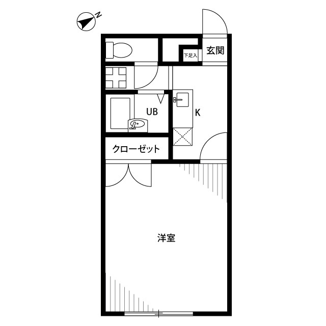 ：アムール KURIHAMAの賃貸物件画像