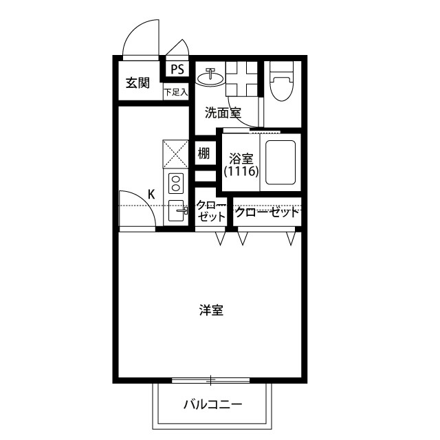 神奈川県：アムールひがしの賃貸物件画像