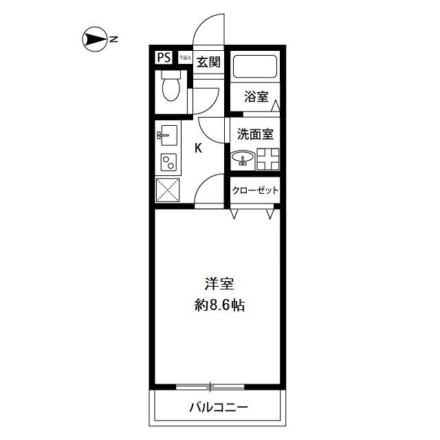 北海道：アムール ラマージュの賃貸物件画像