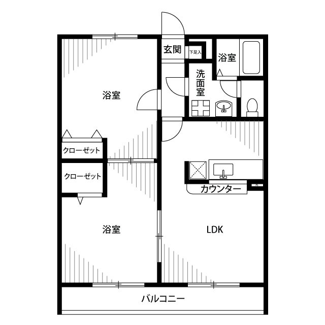 北海道：アムール 彩の賃貸物件画像