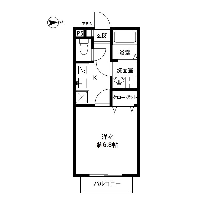 ：アムール こずえの賃貸物件画像