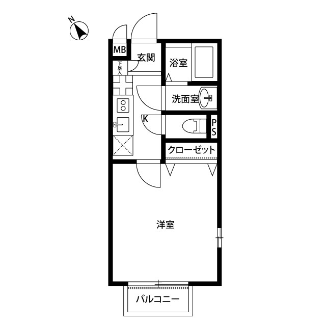 ：アムール 岡﨑の賃貸物件画像