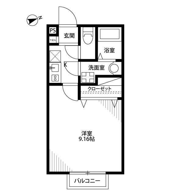 東京都：アムール Yの賃貸物件画像