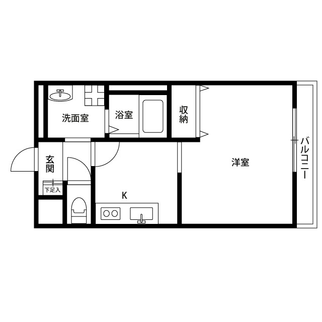 大阪府：アムール 高松東の賃貸物件画像
