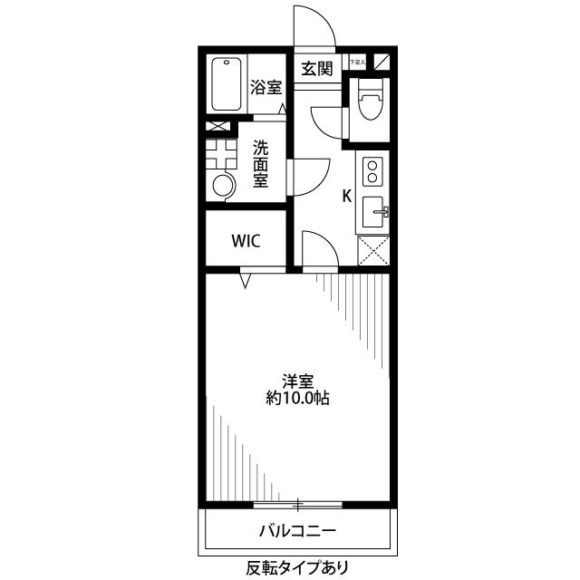 千葉県：アムール 長崎Ⅱの賃貸物件画像