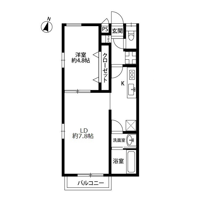 ：アムール ひなゆりの賃貸物件画像