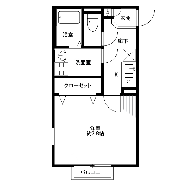 千葉県：アムール 大久保の賃貸物件画像