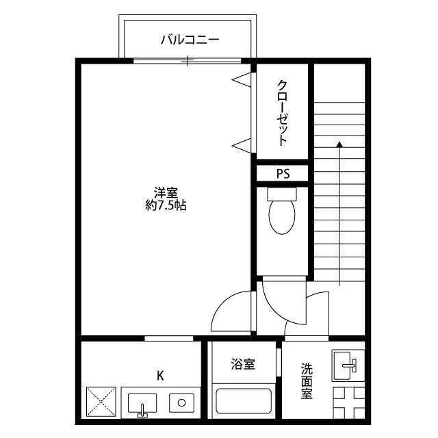 神奈川県：アムール 矢澤の賃貸物件画像