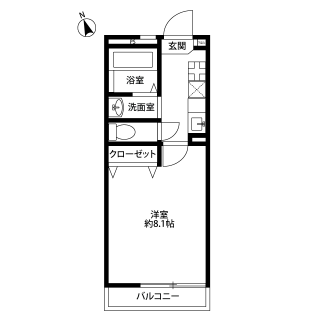 神奈川県：アムール クレイラ+Cの賃貸物件画像