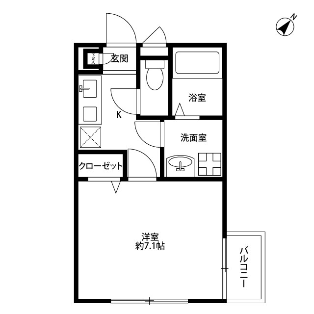 東京都：アムール グリーンの賃貸物件画像