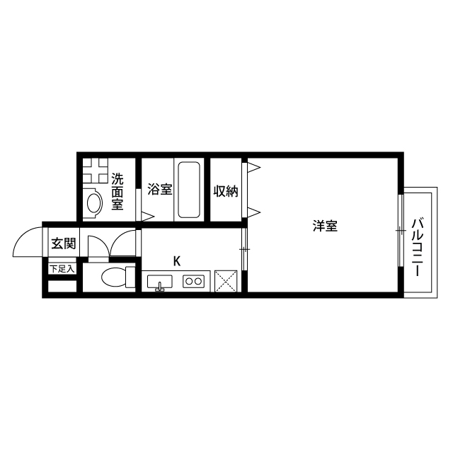 大阪府：アムール ガレットの賃貸物件画像