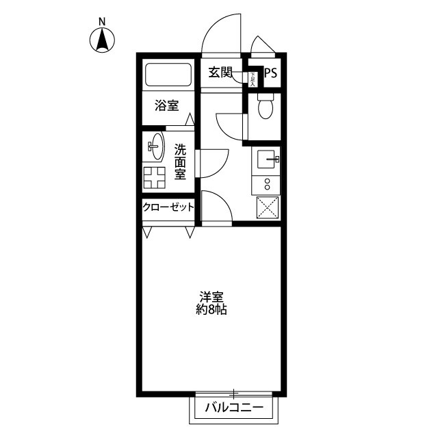東京都：アムール ボヌールの賃貸物件画像