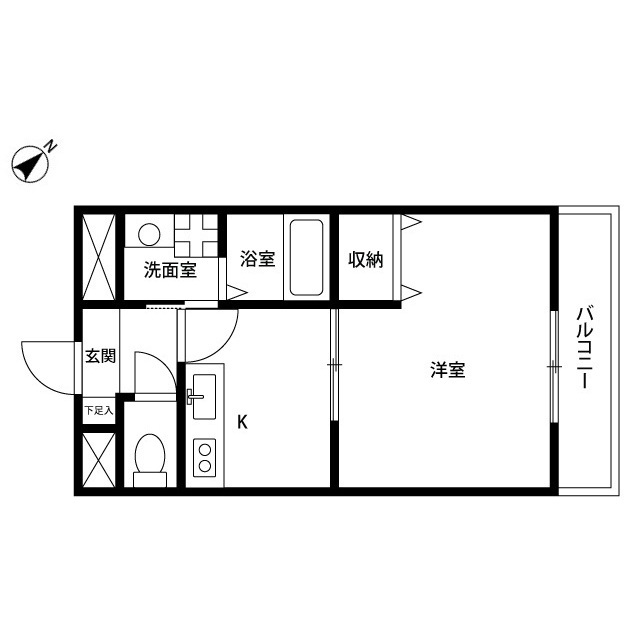 大阪府：アムール 相生の賃貸物件画像