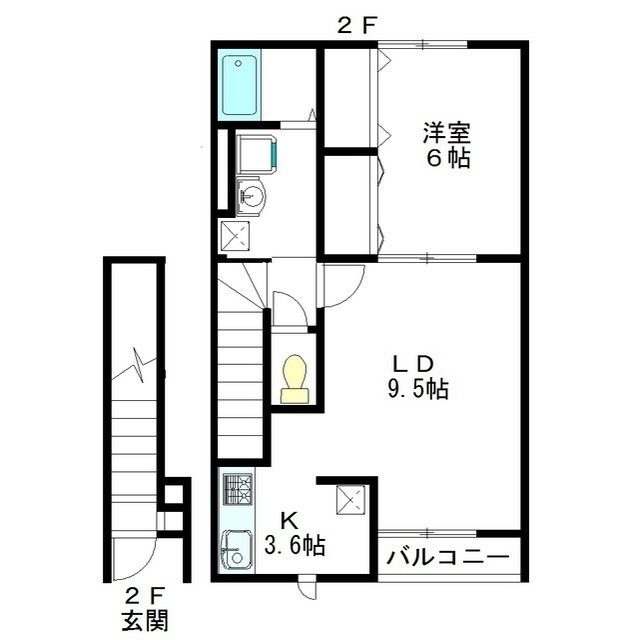 北海道：アムール　Lusterの賃貸物件画像