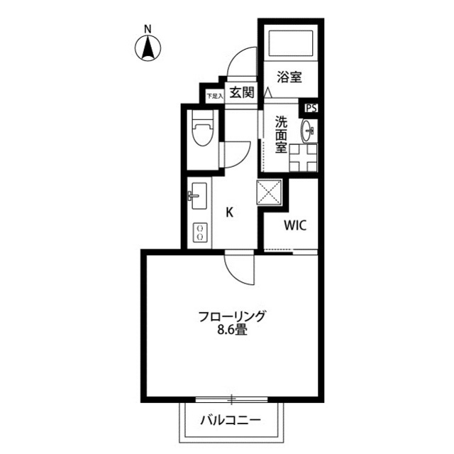 東京都：アムール　Ｋｉｔａｈａｒａの賃貸物件画像