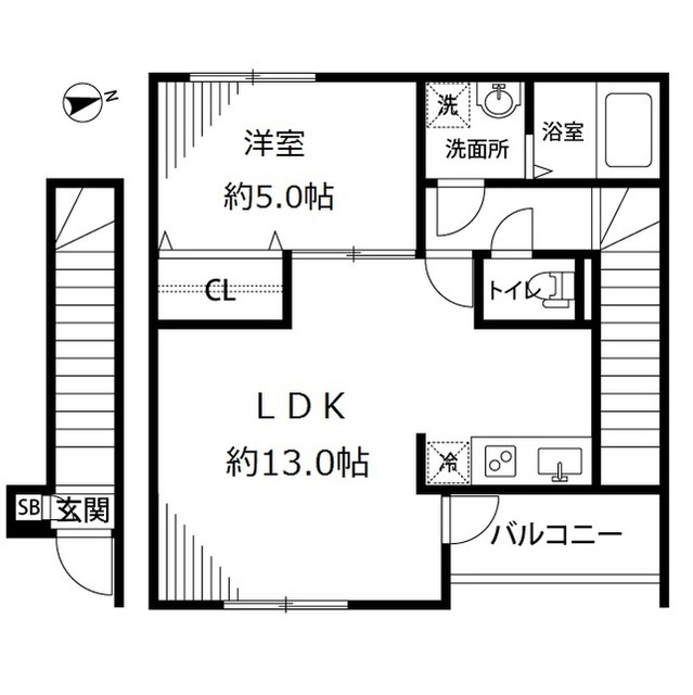 埼玉県：アムール Center VillageⅢの賃貸物件画像