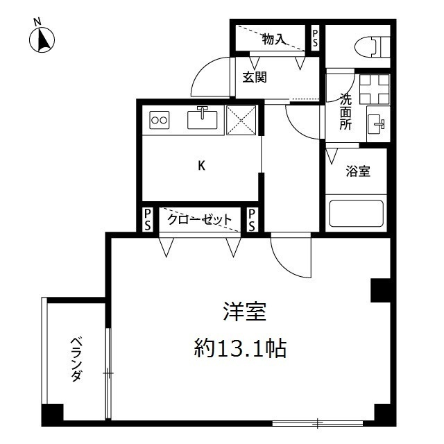 ：アンプルール PalaceAの賃貸物件画像