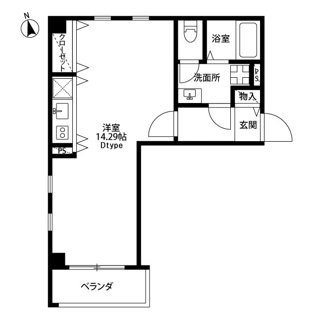 北海道：アンプルール PalaceAの賃貸物件画像