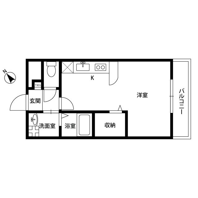 ：アンプルール Angeの賃貸物件画像