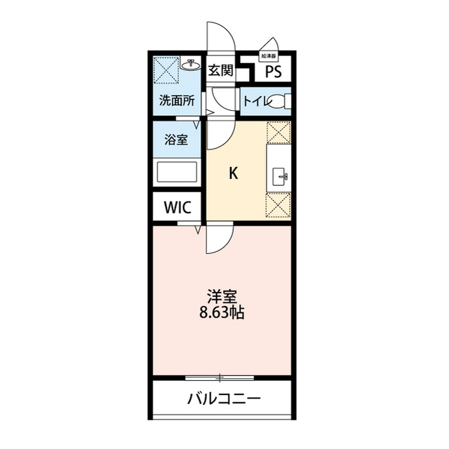 大阪府：アンプルール クラージュ三喜Ⅰの賃貸物件画像
