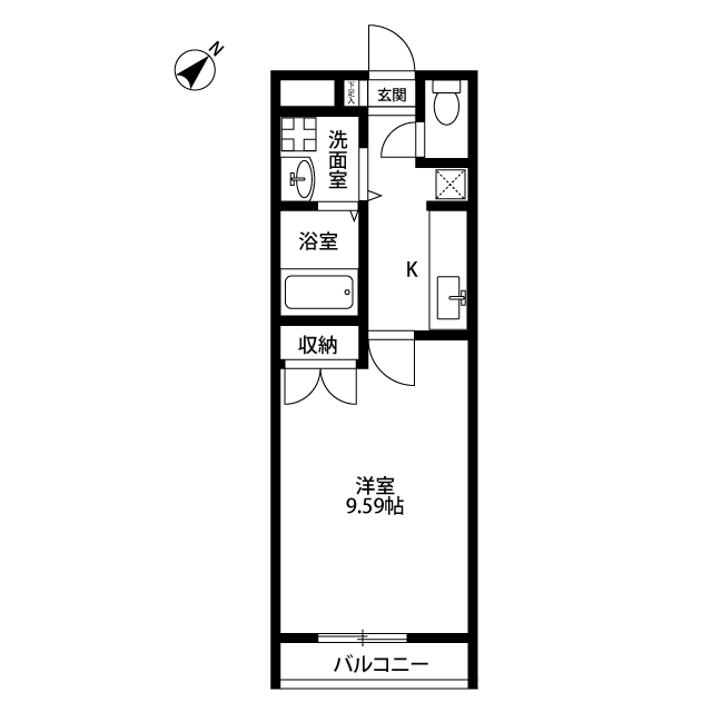 大阪府：アンプルール クラージュ CUREの賃貸物件画像