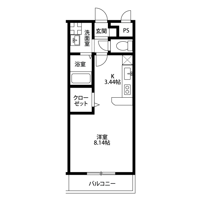 大阪府：アンプルール クラージュ サピエンスの賃貸物件画像