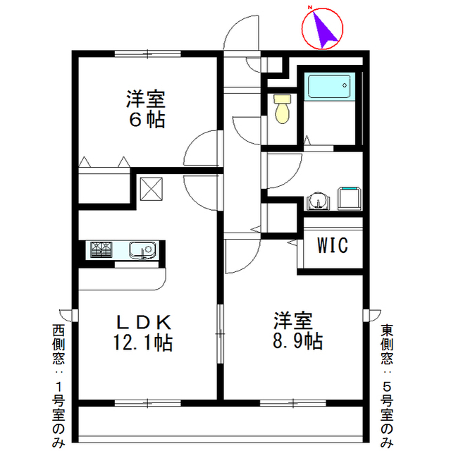大阪府：アンプルールクラージュ スールⅡの賃貸物件画像