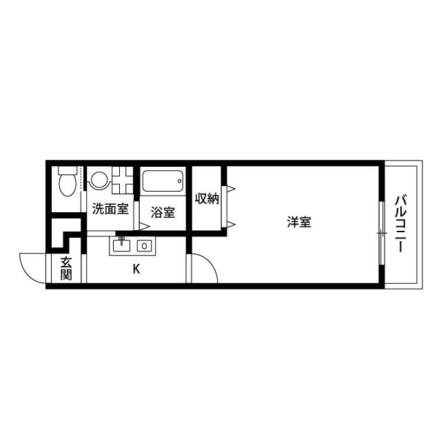 北海道：アンプルール クラージュ ルヴニールの賃貸物件画像