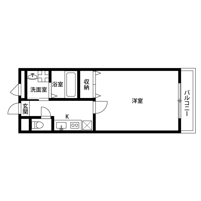 北海道：アンプルール クラージュ 森脇の賃貸物件画像