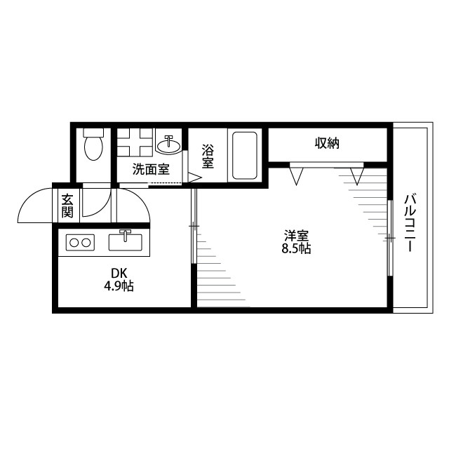 北海道：ｱﾝﾌﾟﾙｰﾙ ｸﾗｰｼﾞｭ コリーヌシャンⅠの賃貸物件画像