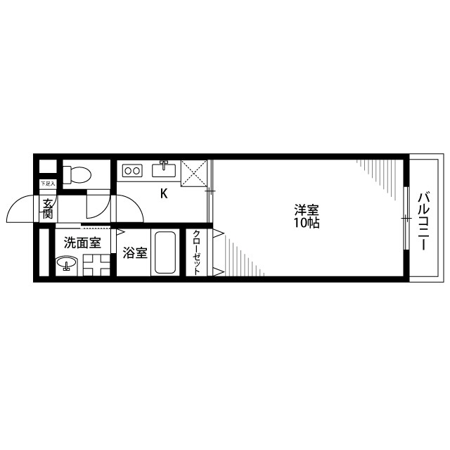 大阪府：アンプルール クラージュコリーヌシャンⅡの賃貸物件画像