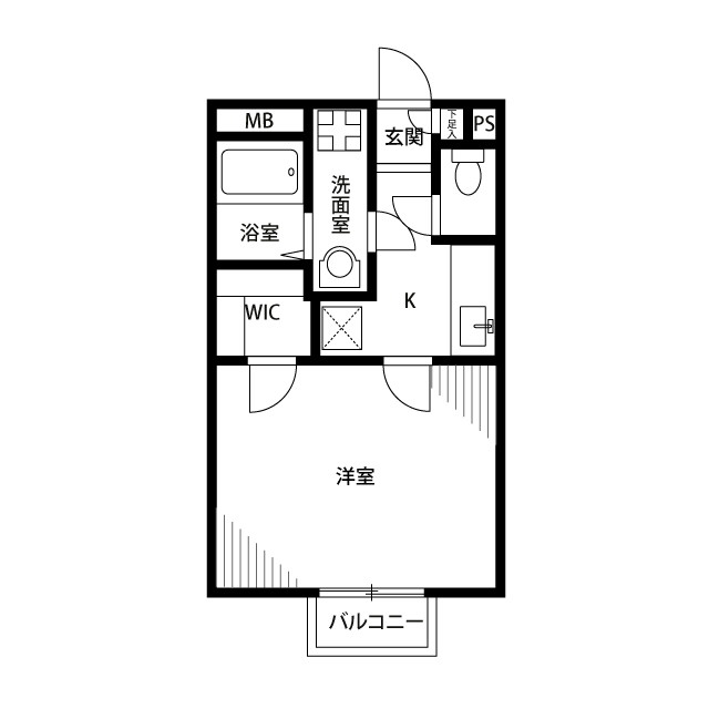 ：アンプルール クラージュ ゆうかりの賃貸物件画像