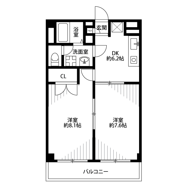 千葉県：アンプルール フェール 柏の賃貸物件画像